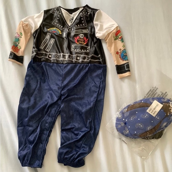 Other - Brand new 6-12 months boys baby Biker halloween Costume